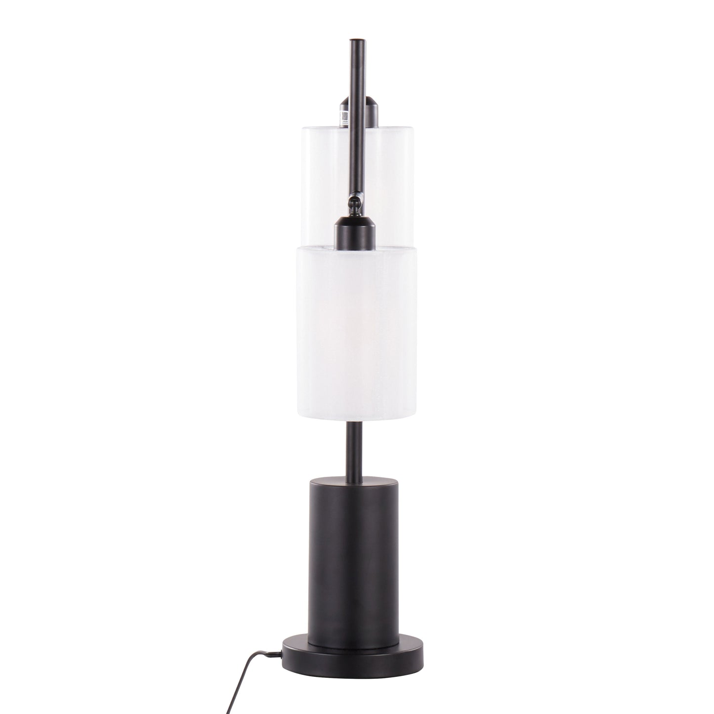 Cannes - Contemporary Table Lamp - Black / White