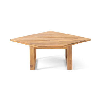 Mirabelle - Corner Chair, Coffee Table - Teal
