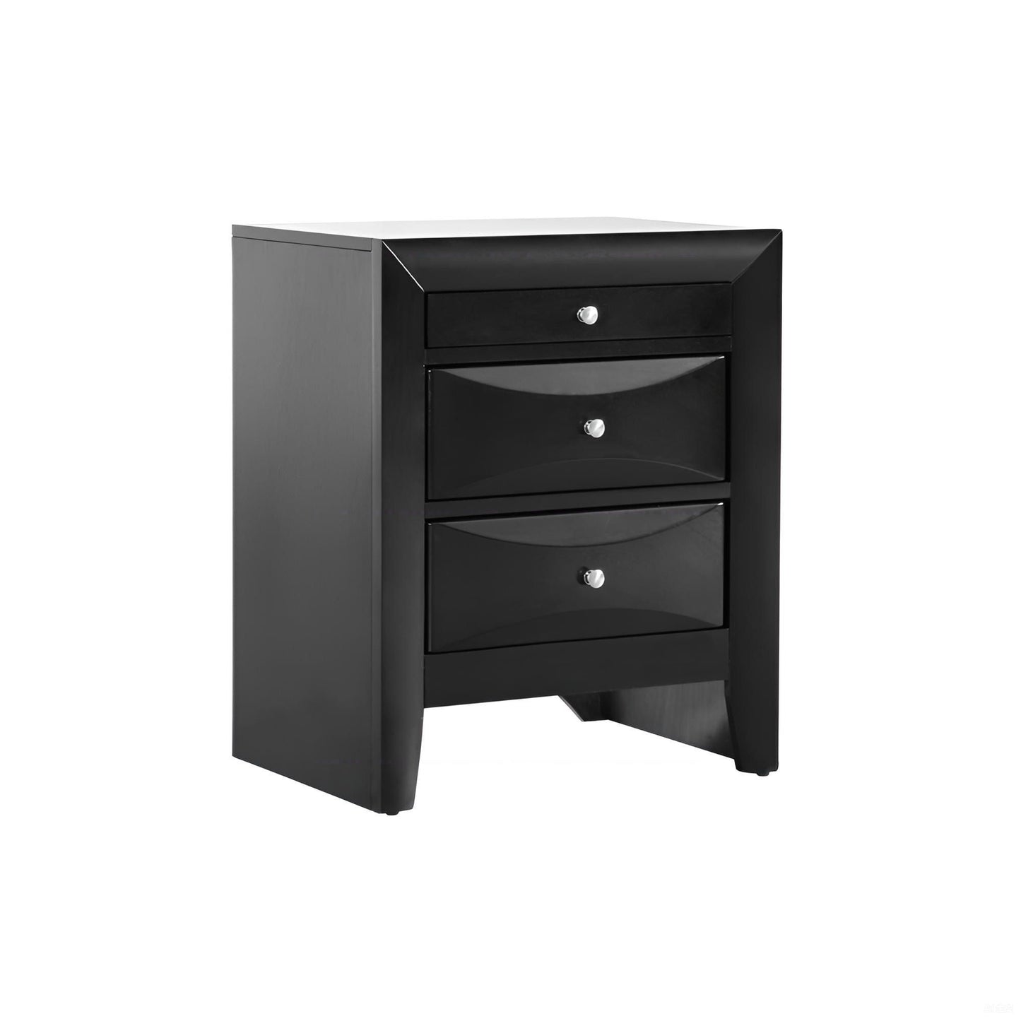 Marilla - Nightstand - Black