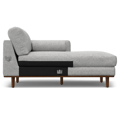 Morrison - Right Sectional Sofa - Mist Gray