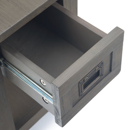 Monroe - Narrow Side Table - Farmhouse Gray
