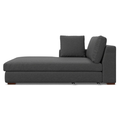 Charlie - Deep Seater Left Sectional Sofa - Gray