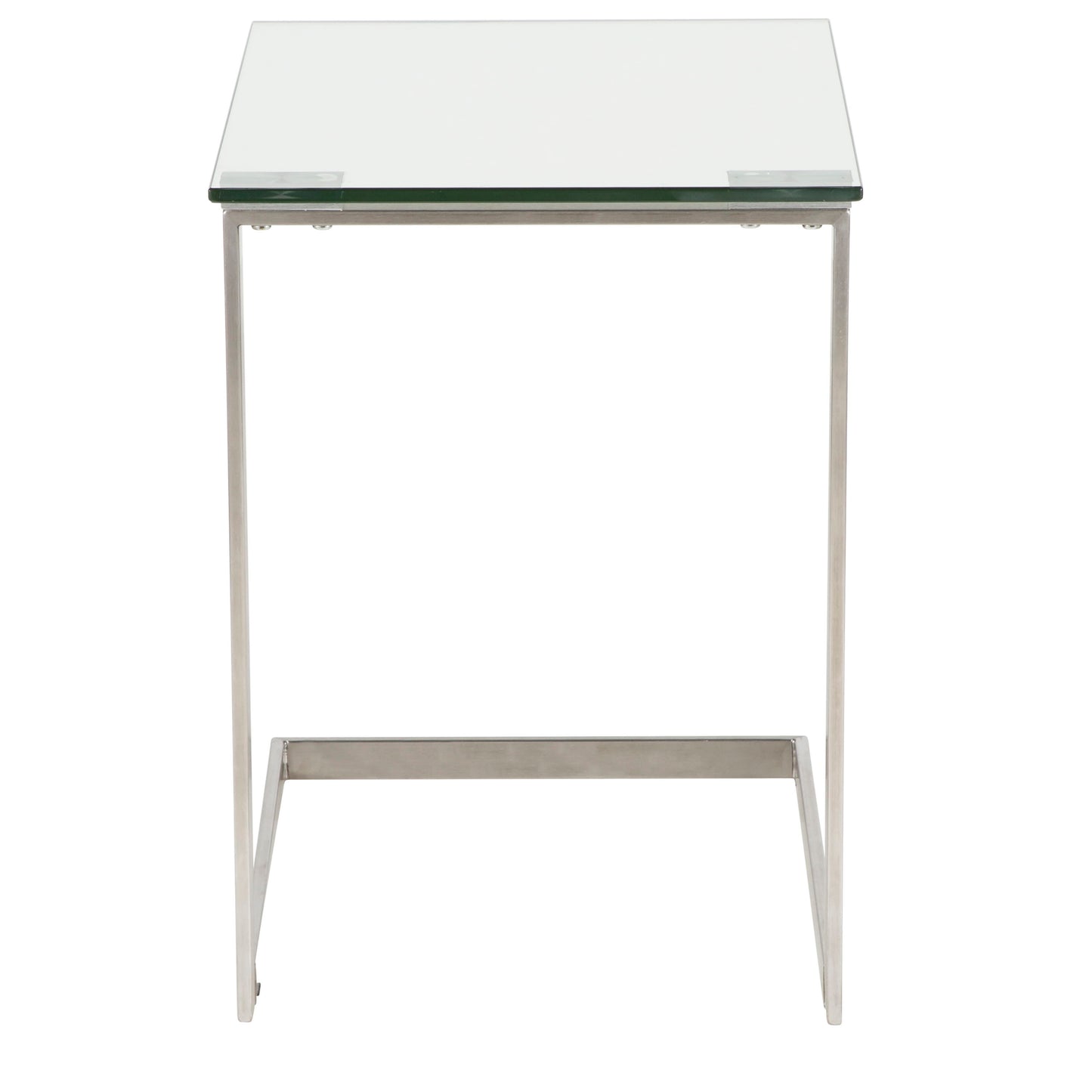 Zenn - Contemporary End Table - Clear