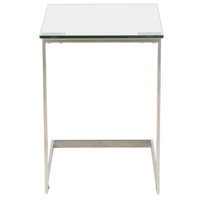 Zenn - Contemporary End Table - Clear