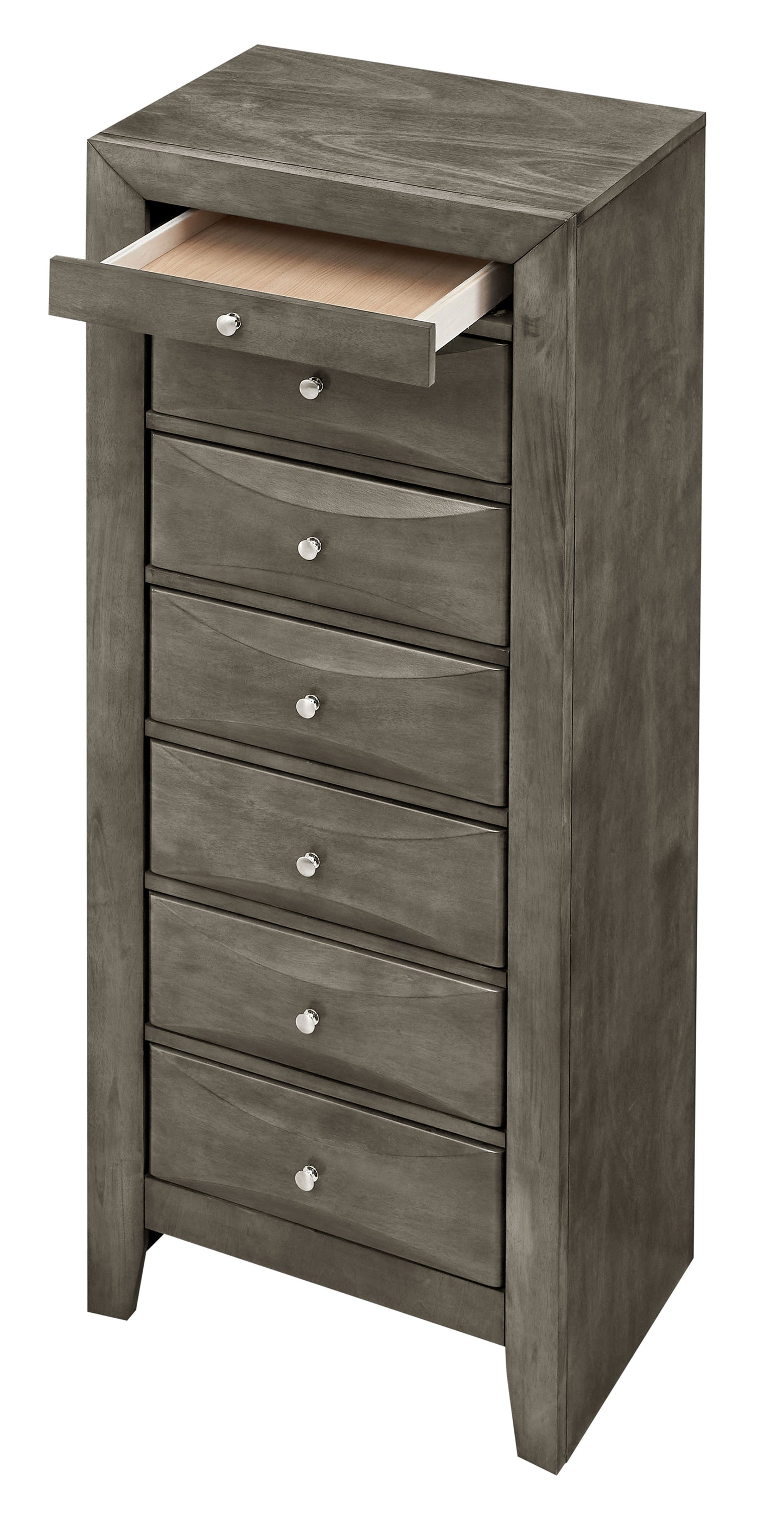 Marilla - 7 Drawer Lingerie Chest - Gray