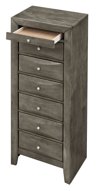 Marilla - 7 Drawer Lingerie Chest - Gray