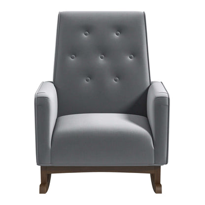 Demetrius - Rocking Chair - Gray / Light Gray