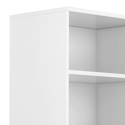 Harper - Bookcase With Storage - White