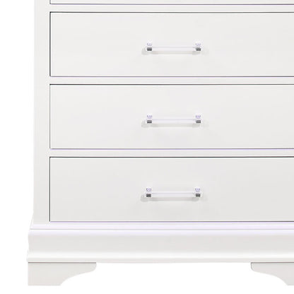 Charlston - Chest With LED - White