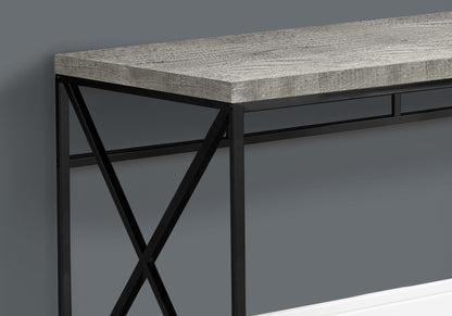 Computer Desk For Home Office, Laptop, Contemporary And Modern - Gray / Black
