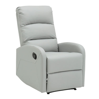 Dormi - Contemporary Recliner Chair - Light Gray