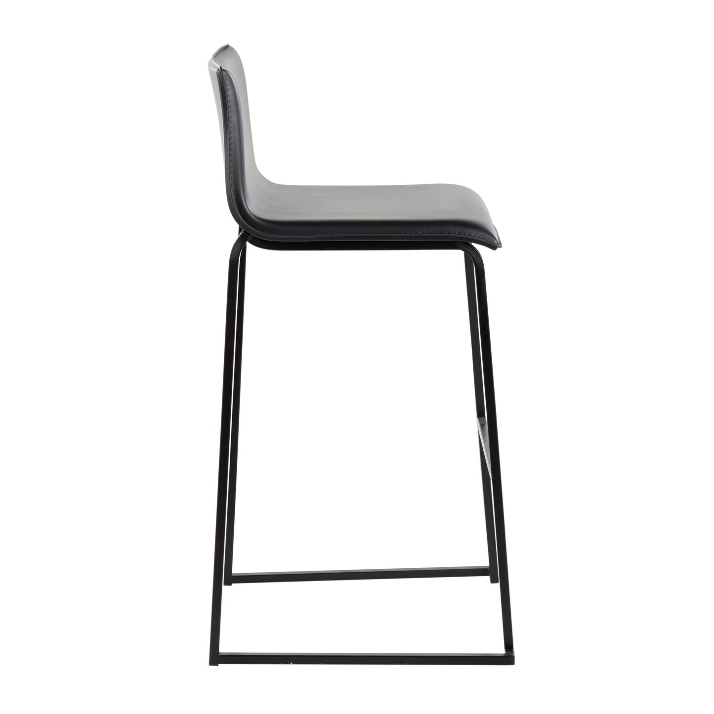 Mara - Contemporary Barstool (Set of 2) - Black