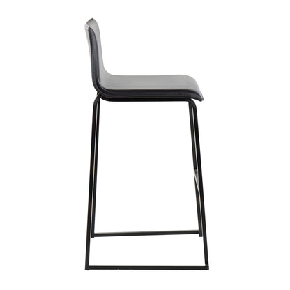 Mara - Contemporary Barstool (Set of 2) - Black
