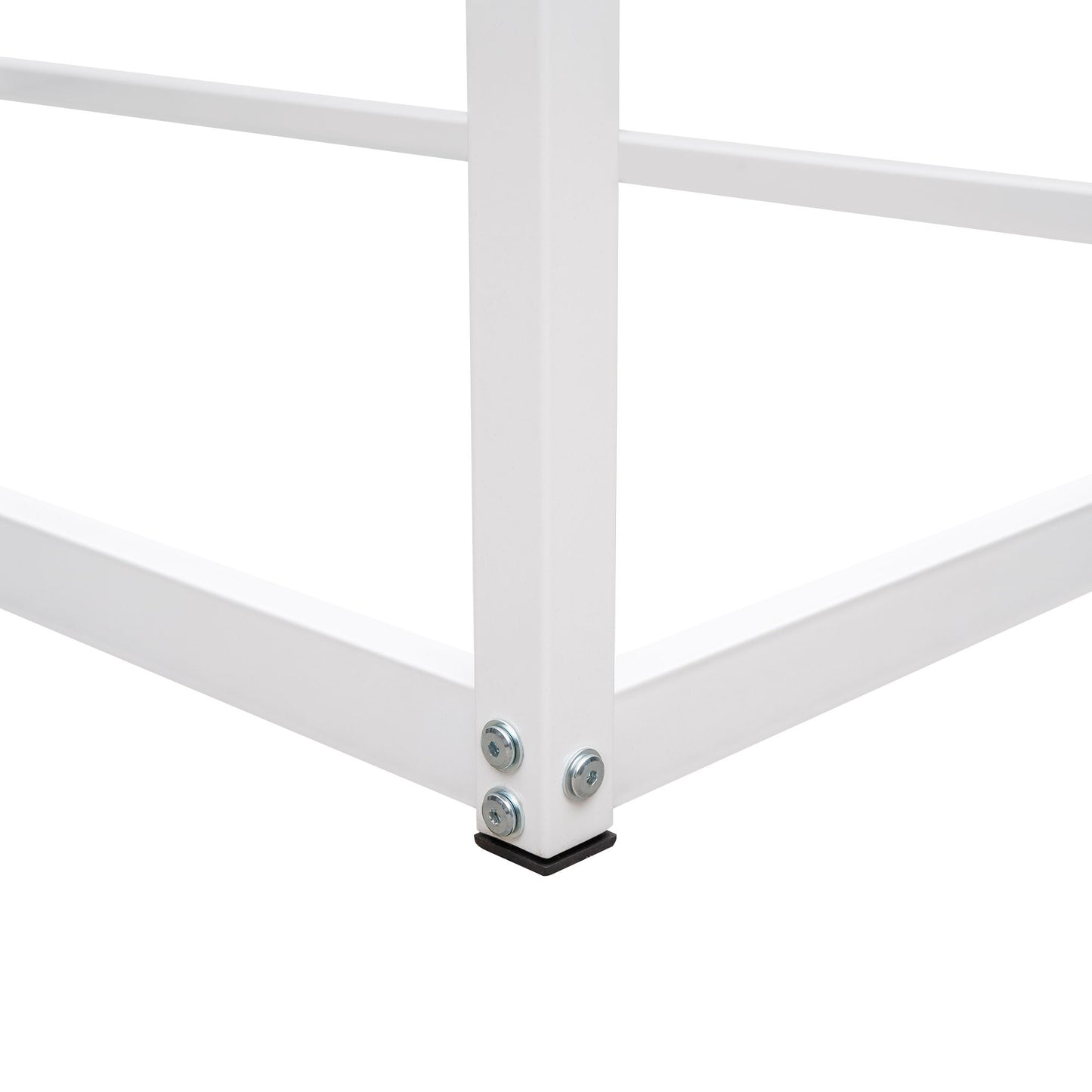 Twin Size Playhouse Design Bed - White