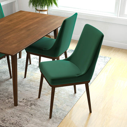Kate - Mid-Century Modern Dining Chair (Set of 2) - Fabric - Multi