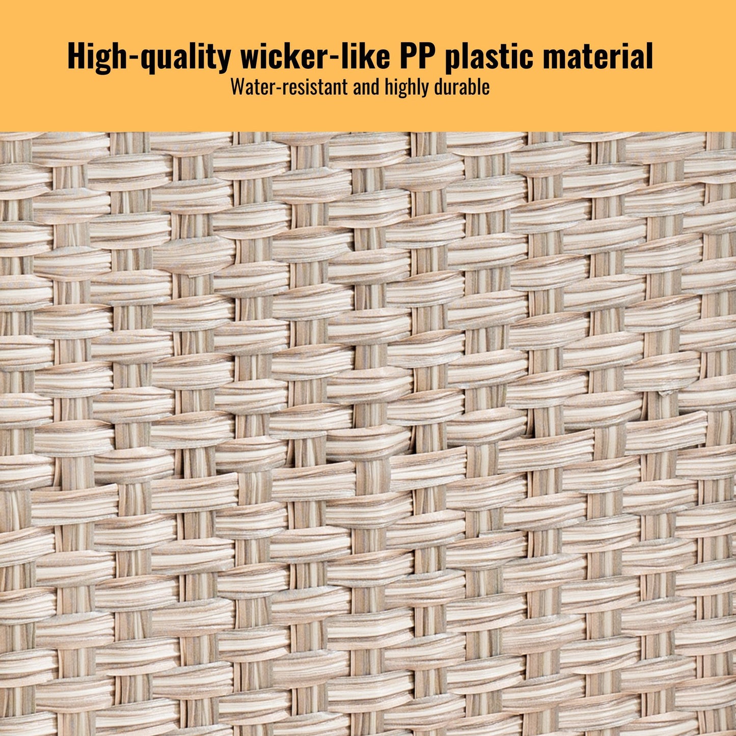 Laundry Hamper With Lid PE Rattan Powder Coating Frame Clothes Hampers With 2 Removable Bags, 100L - Gray