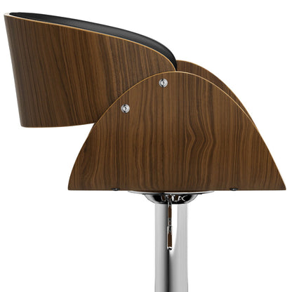 Amery - Adjustable Swivel Bar Stool - Black