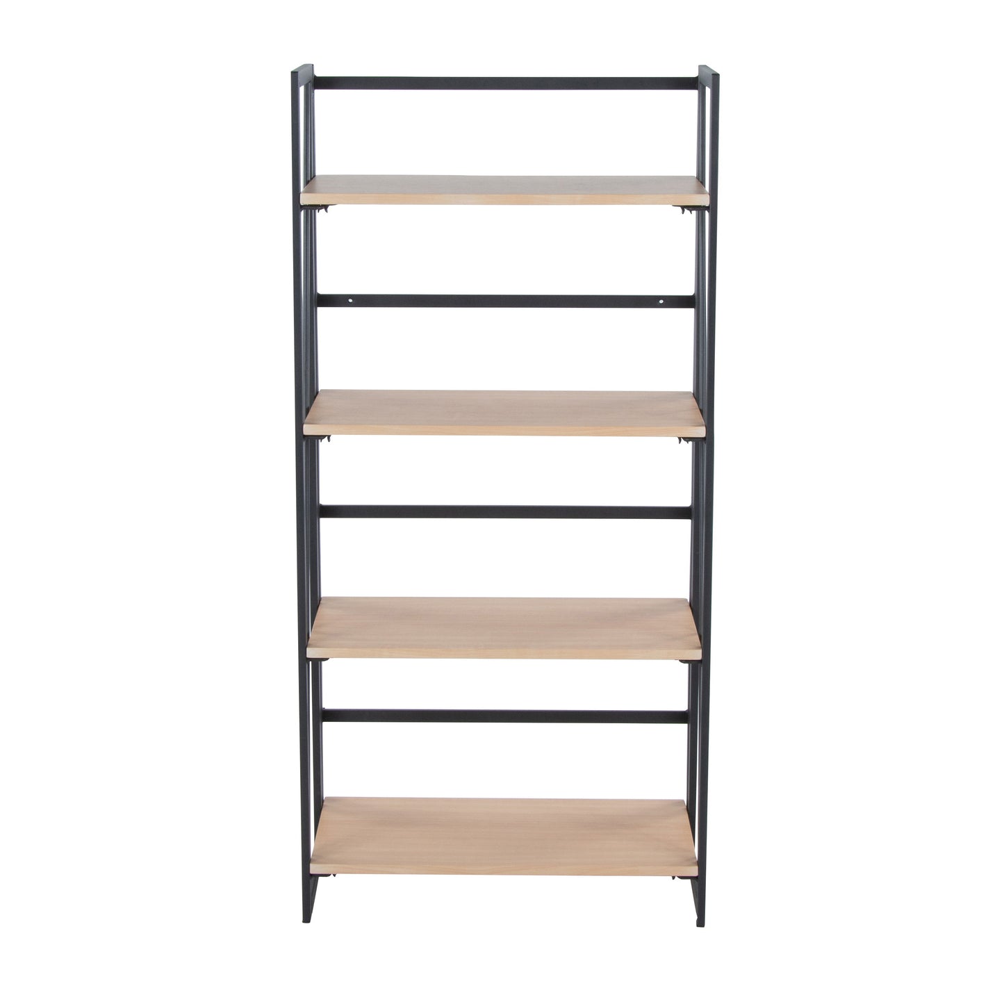 Dakota - Contemporary Bookcase - Black / Natural