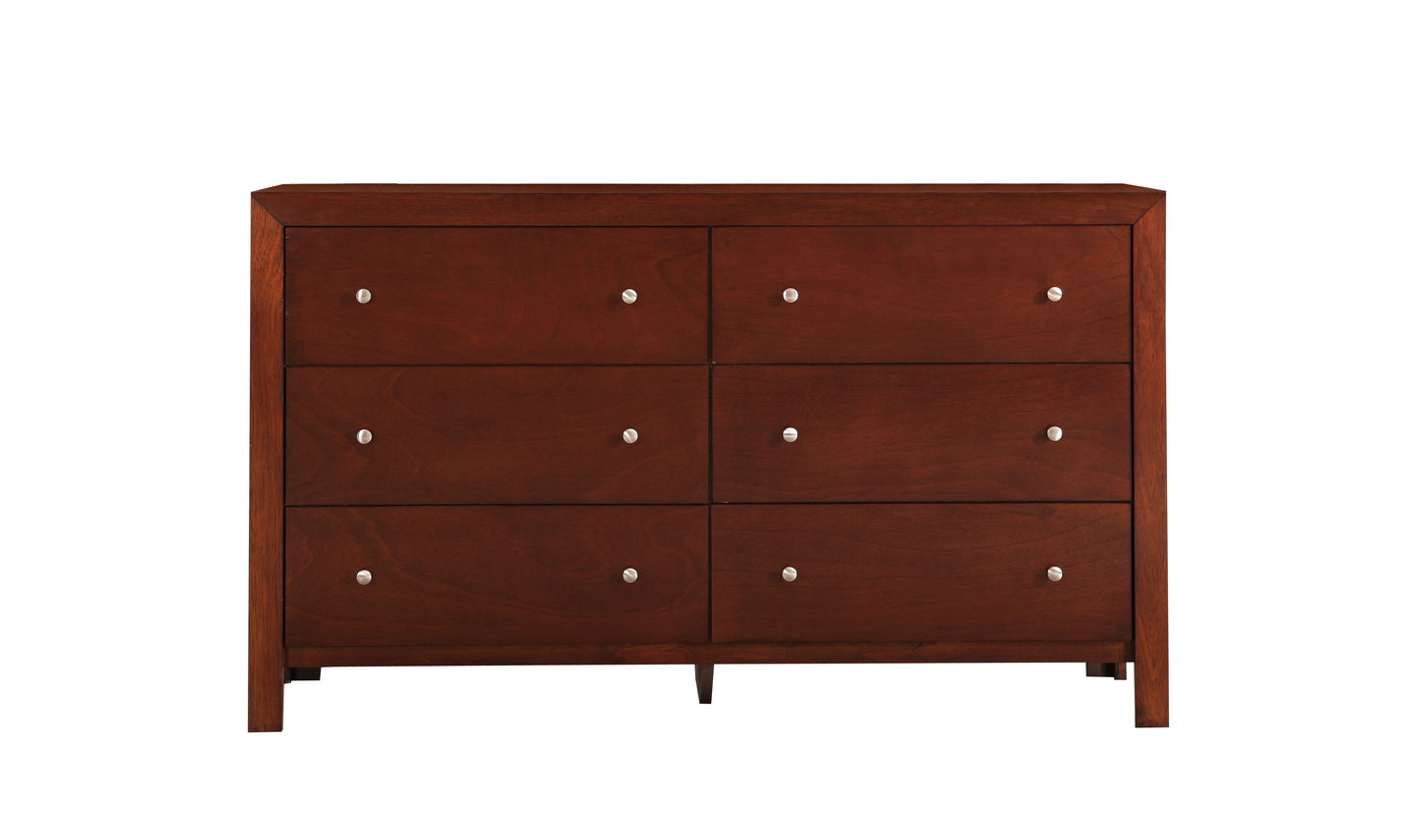 Elegant Transitional Dresser - Cherry