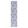 Maval - 2'6'' X 10' Washable Runner Rug - Blue