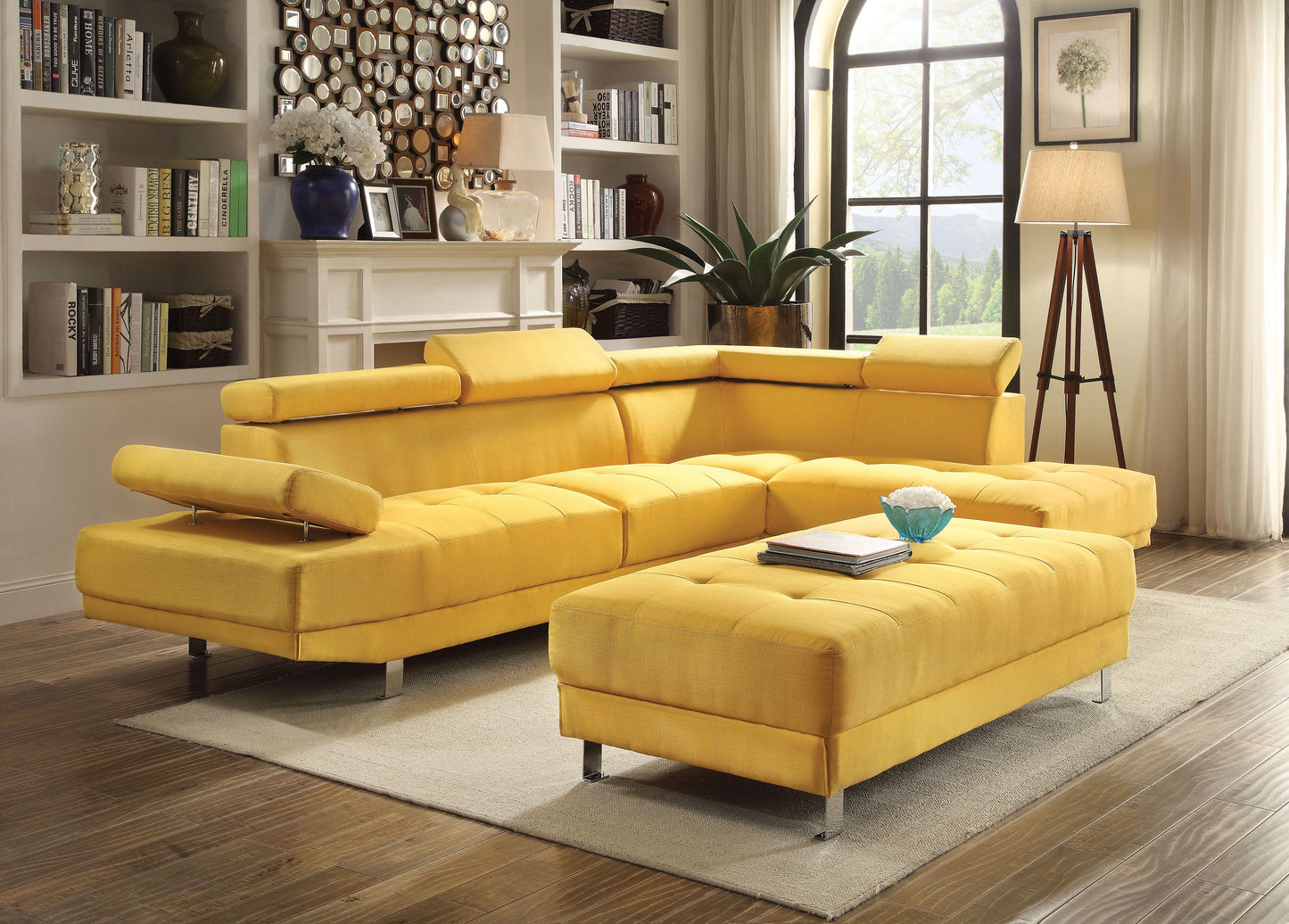 Riveredge - Sectional - Yellow