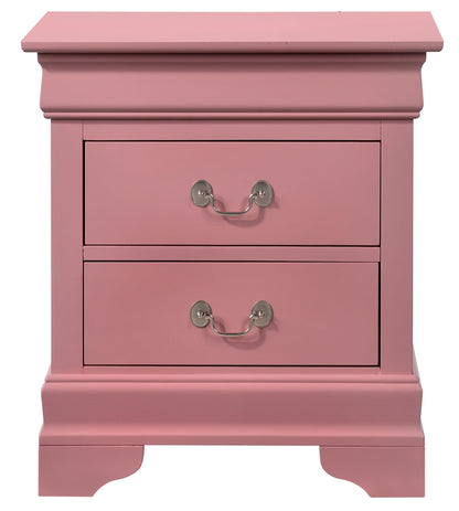 Louis Phillipe - Nightstand - Pink