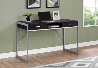 Computer Desk For Home Office, Storage Drawers, Contemporary & Modern - Espresso