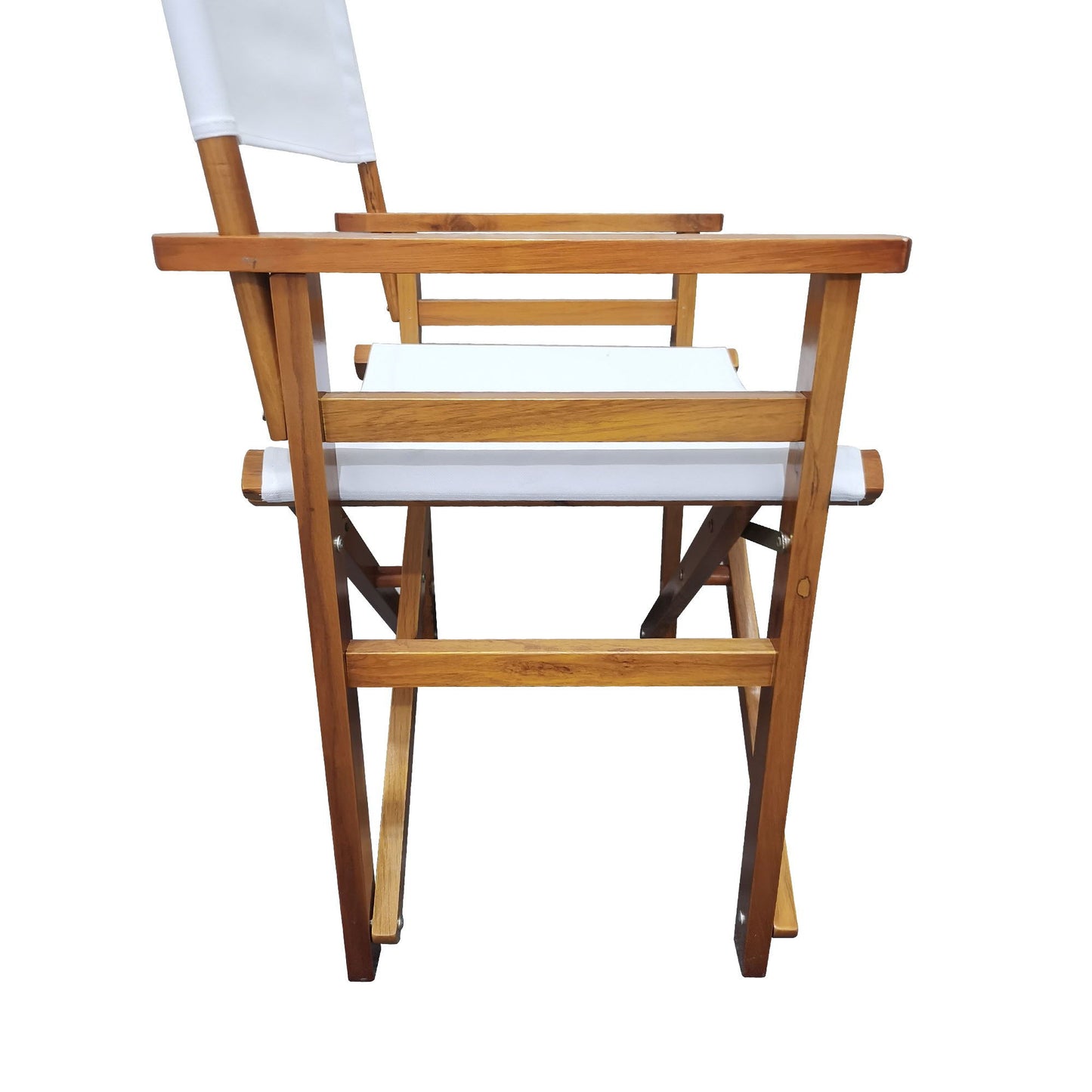 Folding Director Chair Canvas (Set of 2) - White