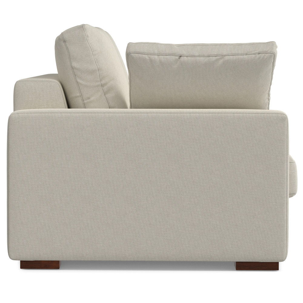 Charlie - Deep Seater Sofa, Upholstered - Cream