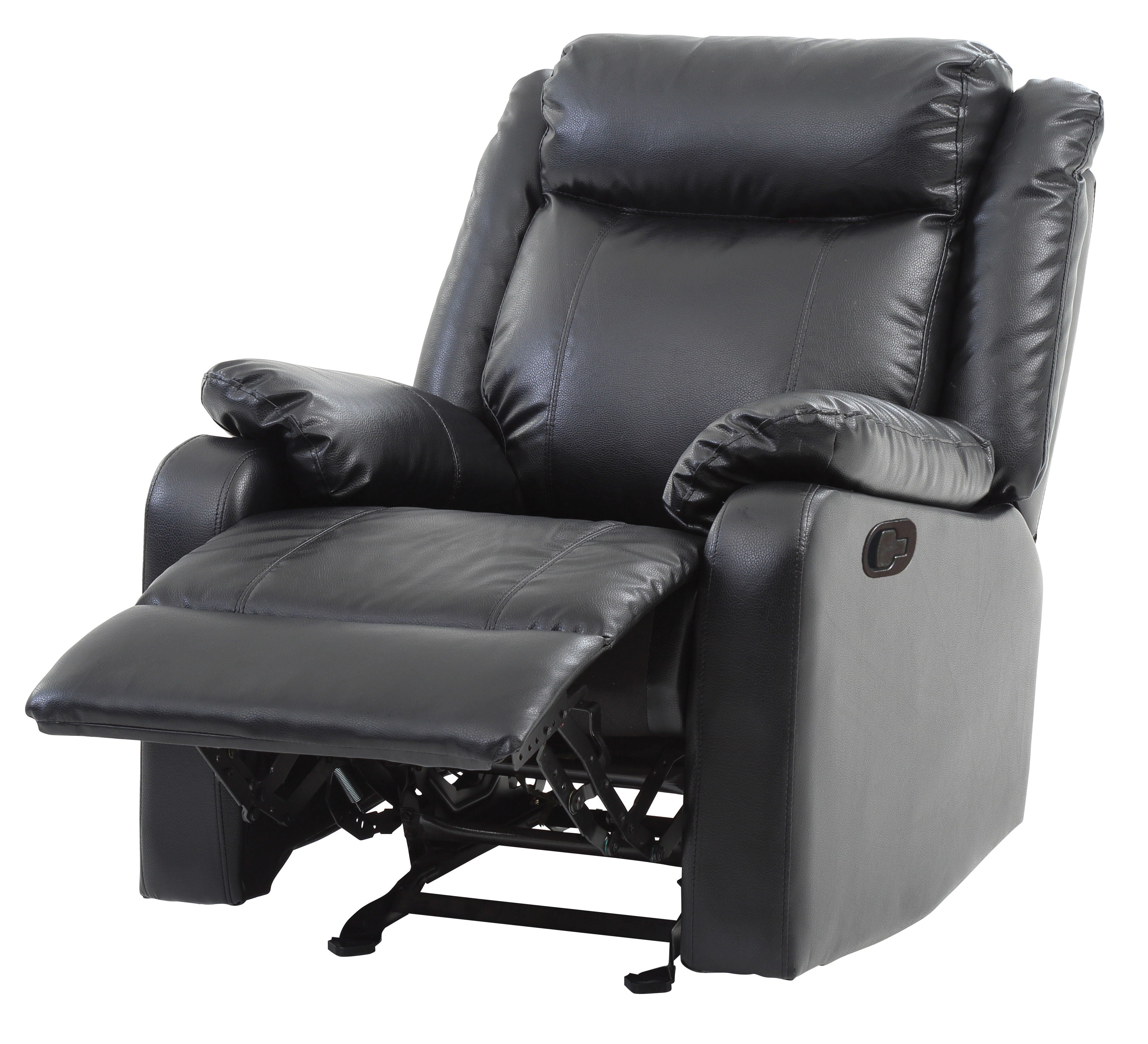 Ward - Rocker Recliner - Black