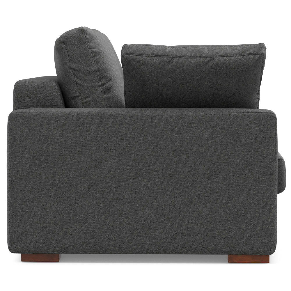 Charlie - Deep Seater Sofa - Dark Gray