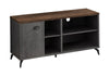 TV Stand, Console, Media Entertainment Center, Storage Cabinet, Convenient Design - Gray