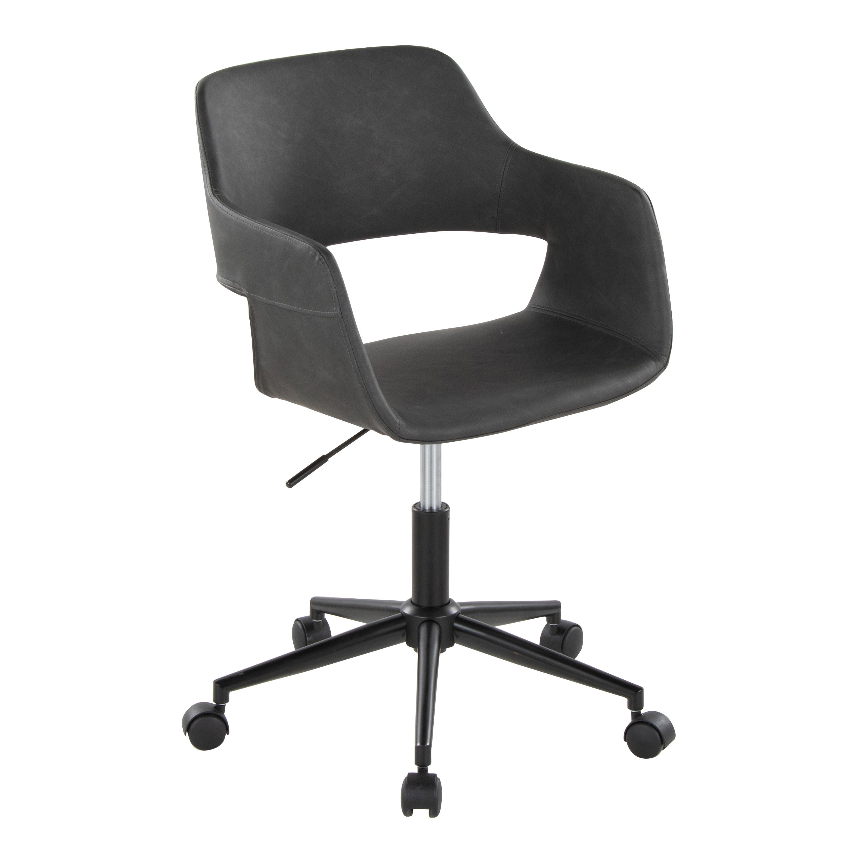 Margarite - Contemporary Task Chair - Black / Gray