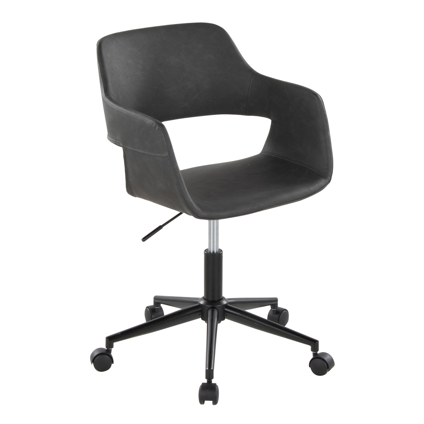 Margarite - Contemporary Task Chair - Black / Gray