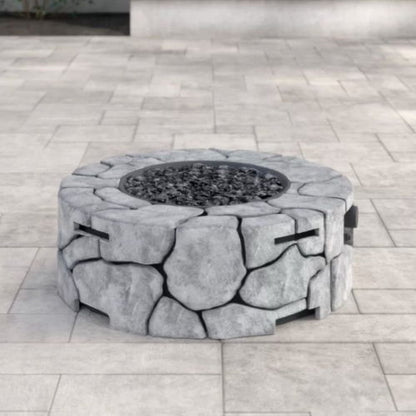 Reinforced - Outdoor Fire Pit - Gray