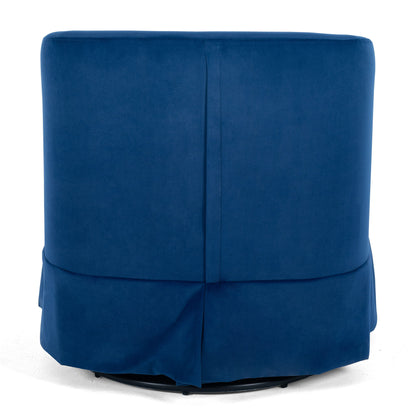 27.36" Wide Swivel Chair - Blue