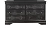 Shaker - Crocodile Metallic Dresser - Gray
