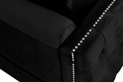 Bayberry - Chair With 1 Pillow - Black