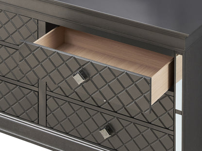 Verona - Dresser - Metalic Black