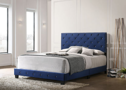 Suffolk - Full Bed - Navy Blue