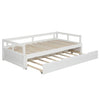 Extending Daybed With Trundle, Daybed With Trundle - White
