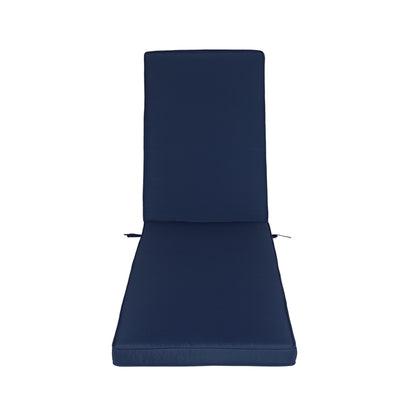 Outdoor Lounge Chair Cushion Replacement Patio Funiture Seat Cushion Chaise Lounge Cushion - Navy Blue