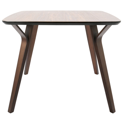 Folia - Mid-Century Modern Dinette Table - Walnut