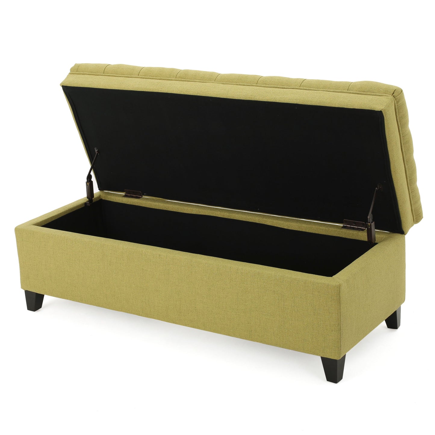 Juliana - Storage Ottoman With Extra Seating - Green