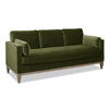 Knox - Modern Farmhouse Sofa - Olive Green