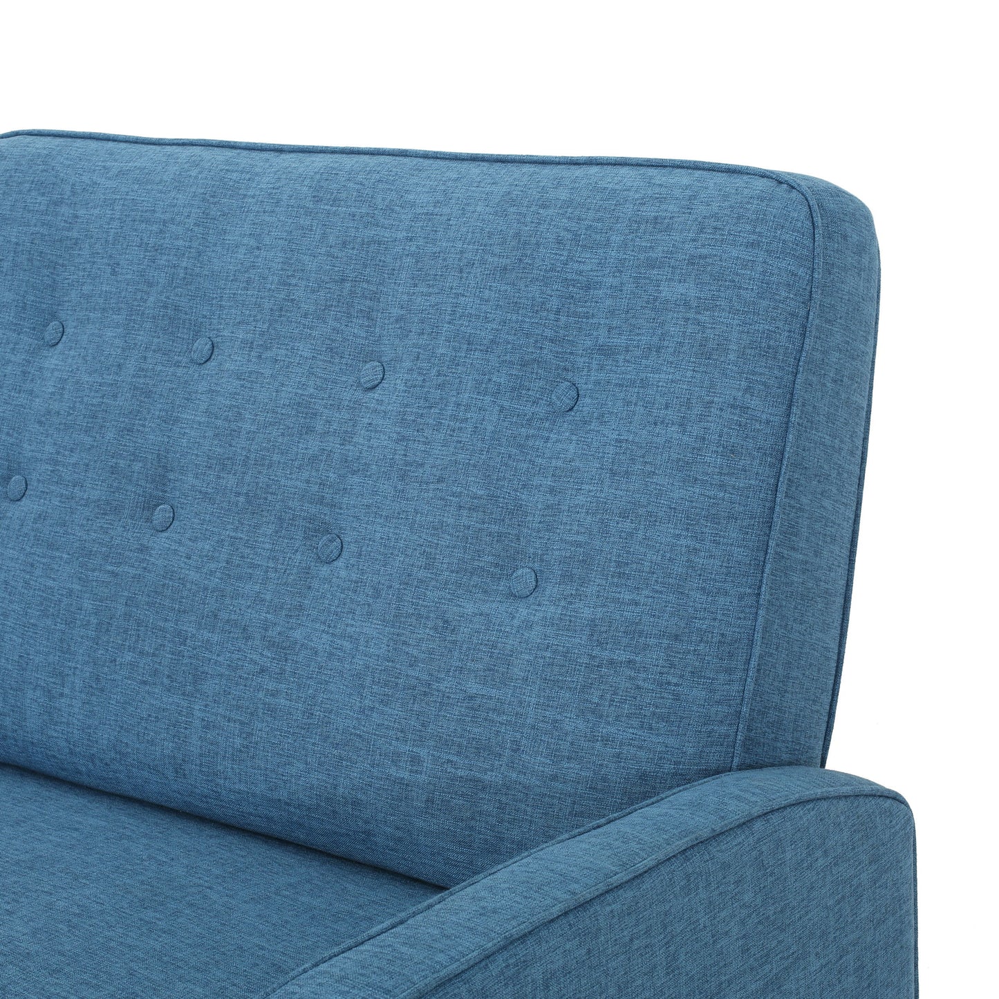 Wide Manual Standard Recliner - Blue