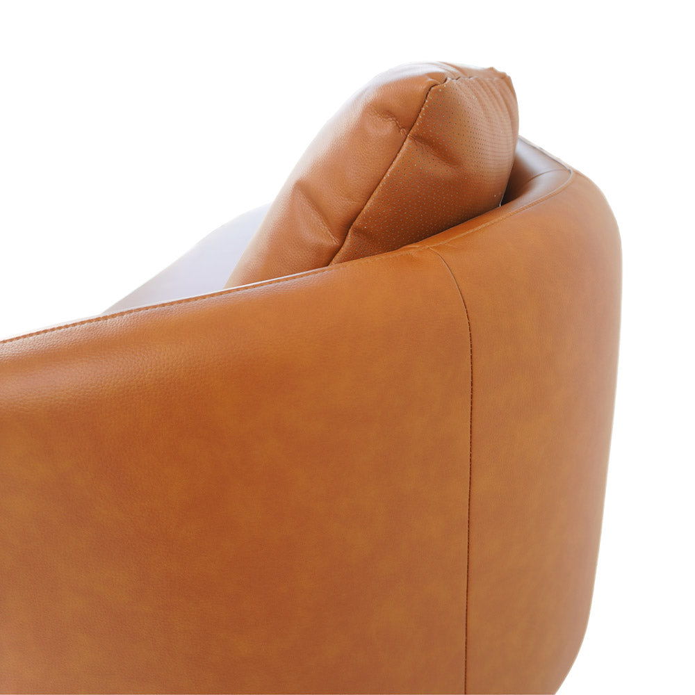 Dylan - Modern Sofa - Cognac