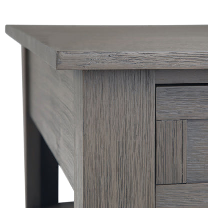 Monroe - Square Coffee Table - Farmhouse Gray