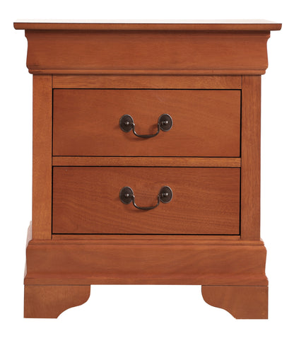 Louis Phillipe - Elegant Nightstand - Oak
