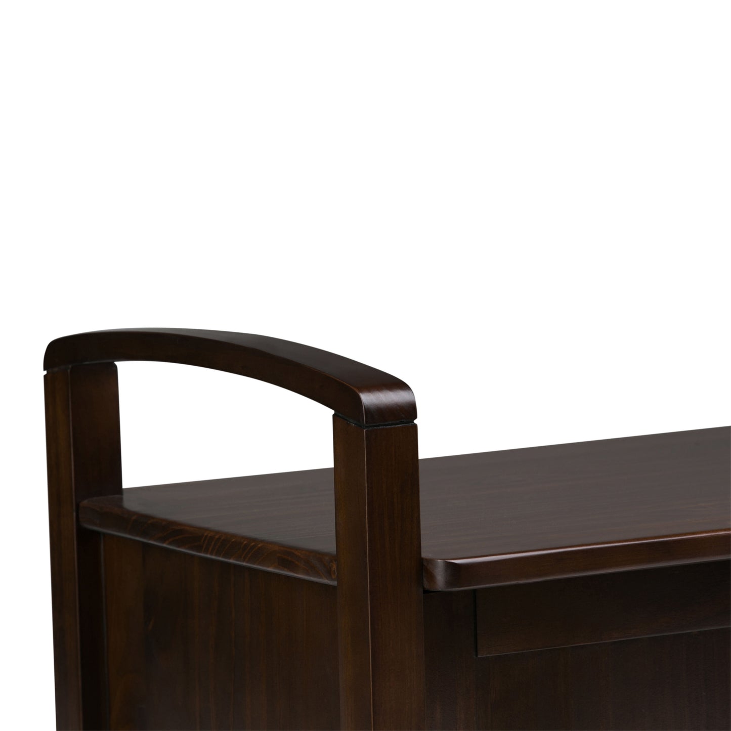 Warm Shaker - Entryway Storage Bench - Tobacco Brown